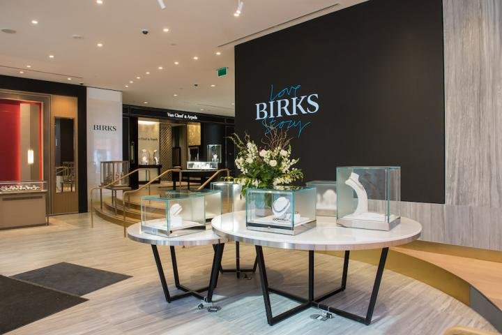 Maison Birks has 28 stores across Canada and its jewellery collections are available in 63 stores in North America and the United Kingdom.