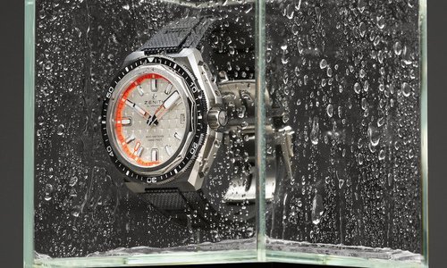 Zenith Defy Extreme Diver features a new silvery-white dial