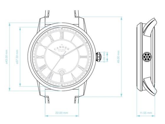 Camden Watch Company launches first automatic model