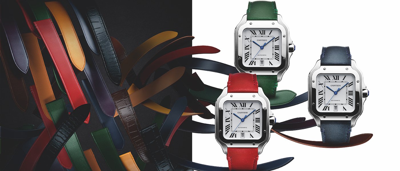 A closer look at the new Cartier Santos collection