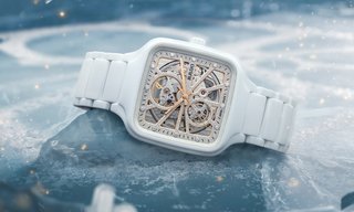 Rado True Square Open Heart: festive diamonds & glitter