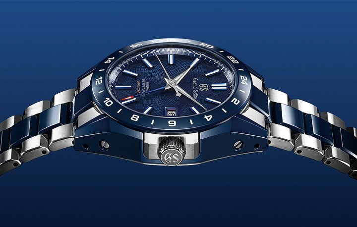 BLUE CERAMIC GRAND SEIKO HI-BEAT GMT