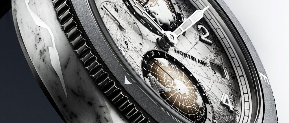 Montblanc 1858 Geosphere 0 Oxygen Mount Elbrouz Limited Edition: volcanic origins