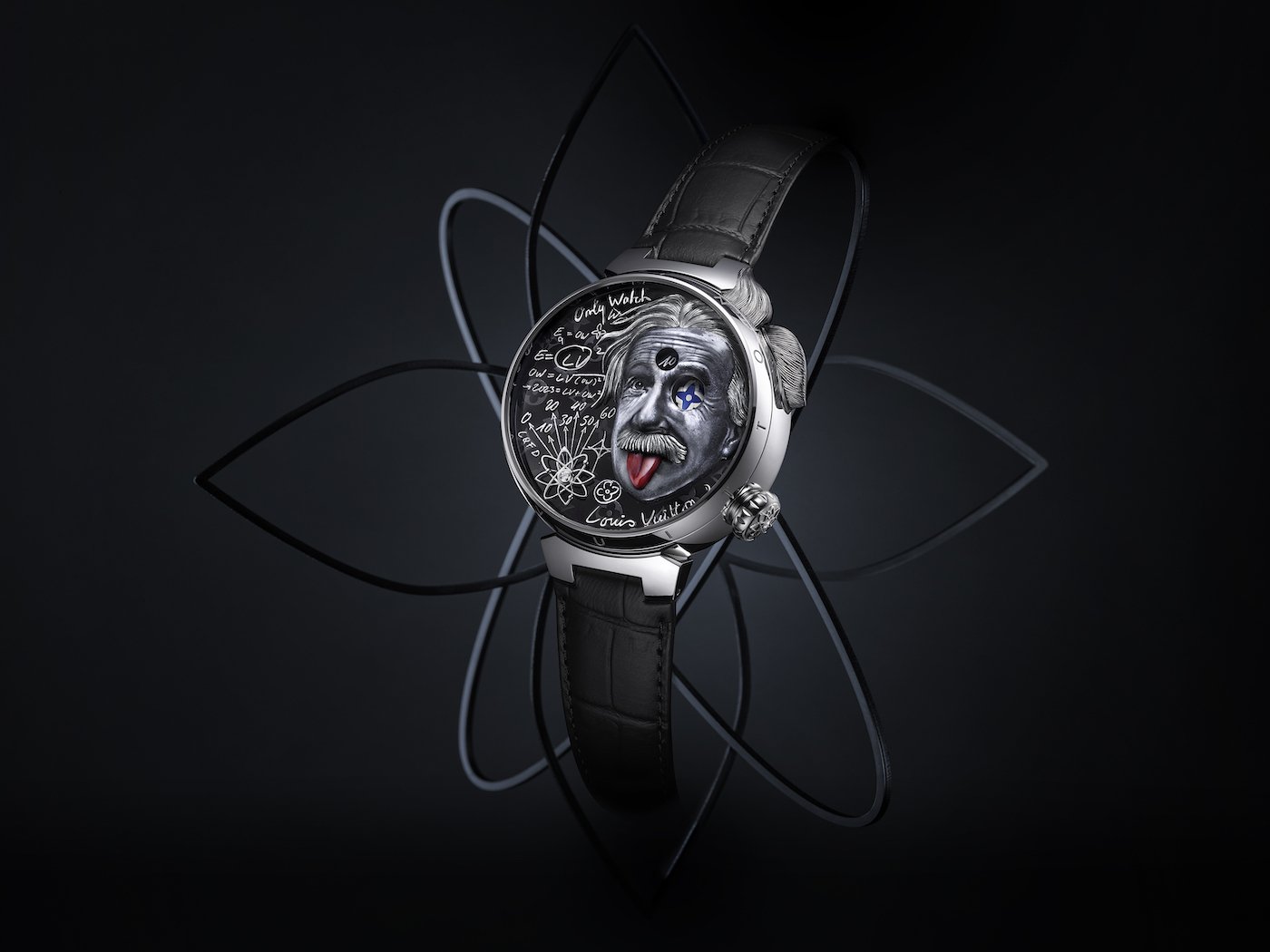 Louis Vuitton showcases Tambour Einstein Automata Only Watch 2023