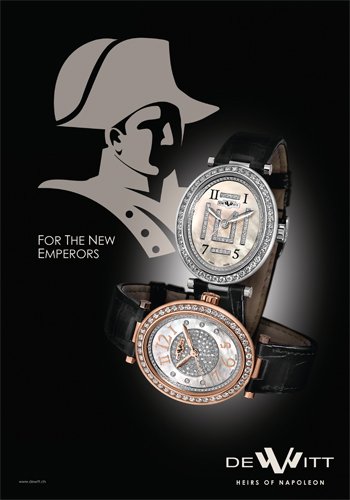 Alma timepieces by DeWitt