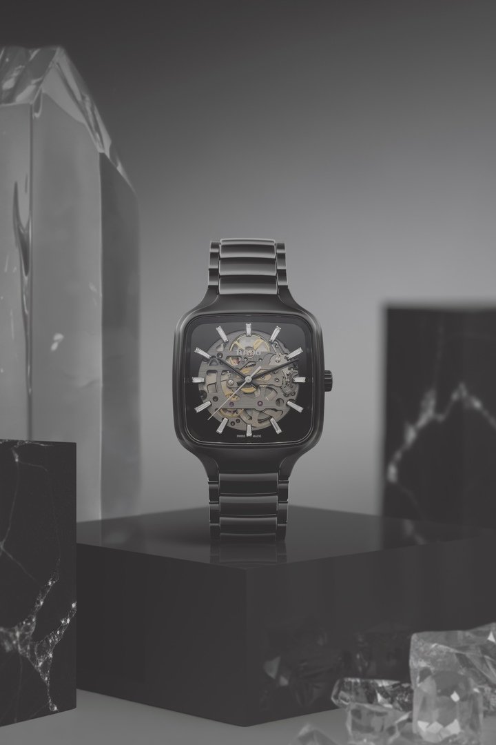 Rado True Square Skeleton - the secrets of an intricate heart