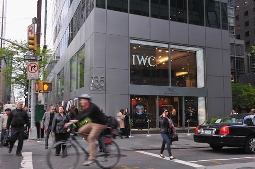 IWC boutique New York exterior