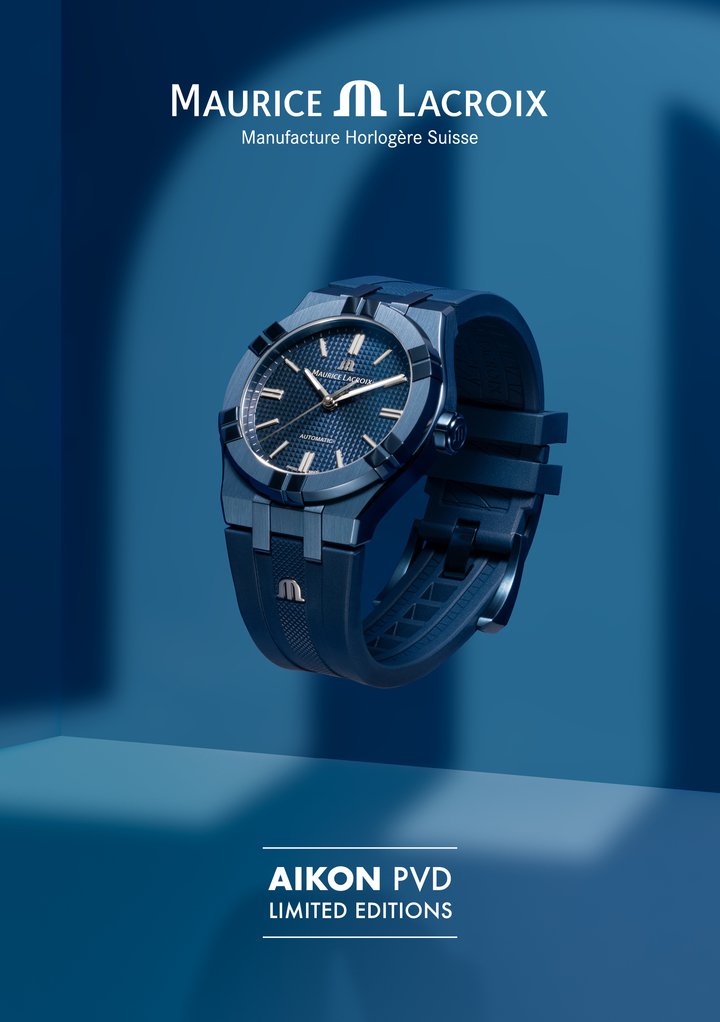 Maurice Lacroix unveils the Aikon PVD in two variants