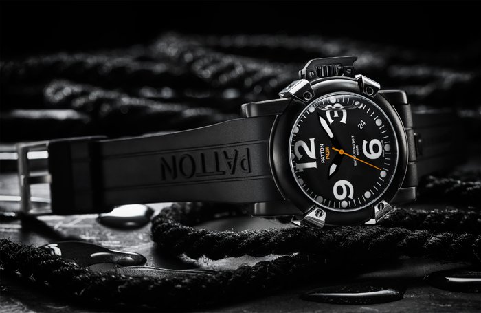 Patton timepiece from the brand's “hyperbare” collection