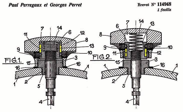 Screw-down crown mechanism