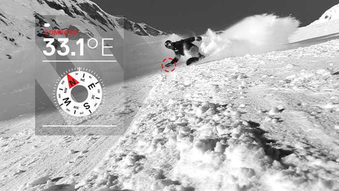 An augmented reality shot from the new Tissot advertisement