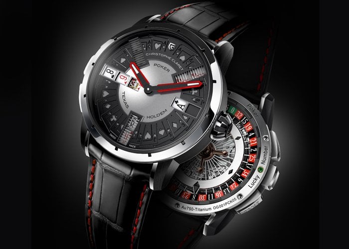 Poker by Christophe Claret (front & back)