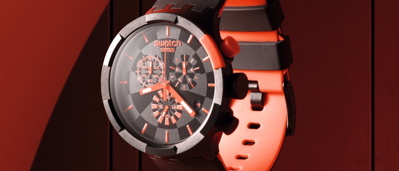 Swatch Big Bold Chrono with stopwatch function