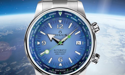 Milus presents the Archimèdes Worldtimer - Blue Odyssey