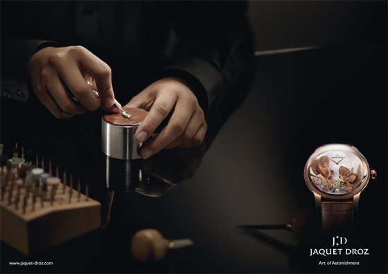 Jaquet Droz's New Advertising Campaign “Art of Astonishment”