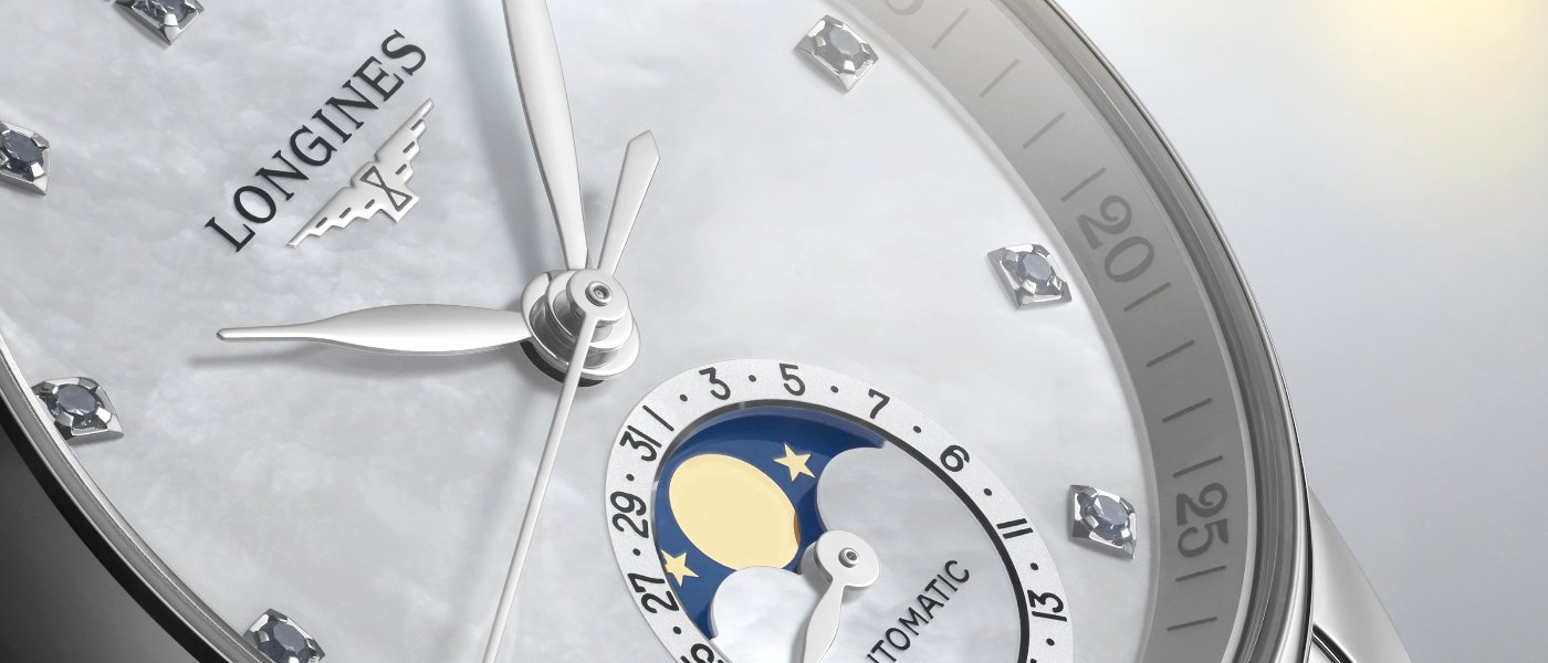 Longines unveils a new 34 mm Moon Phase in its Master collection