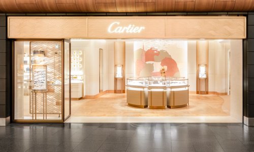 Cartier unveils its first airport boutique in Switzerland at Zürich airport