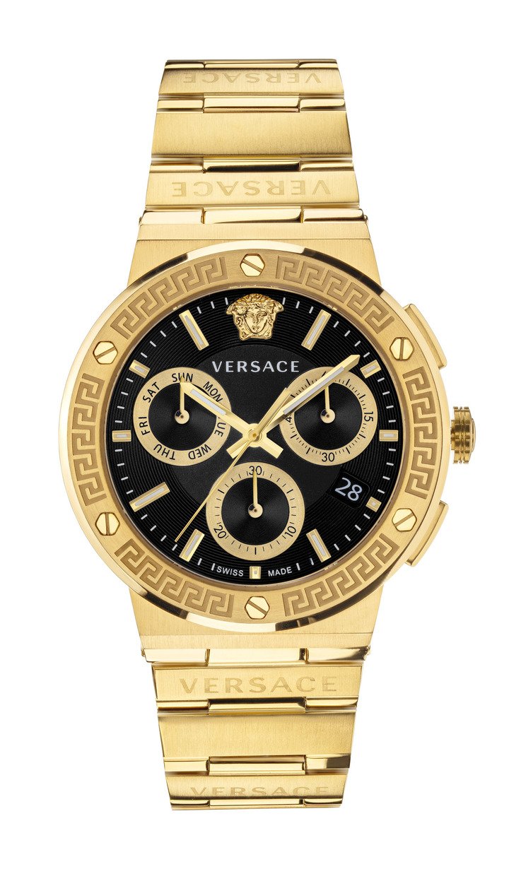 Presenting the new Versace Greca Logo Chrono