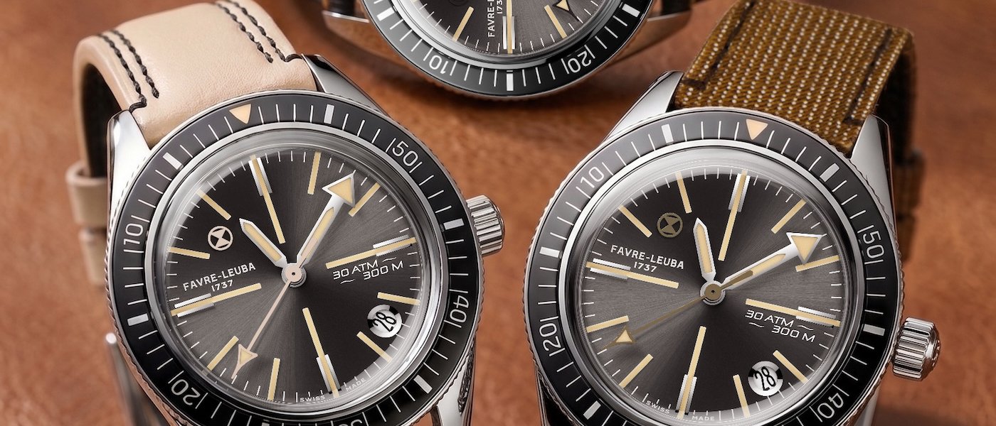Favre Leuba and Jean Rousseau introduce three limited editions of the Deep Raider Revival