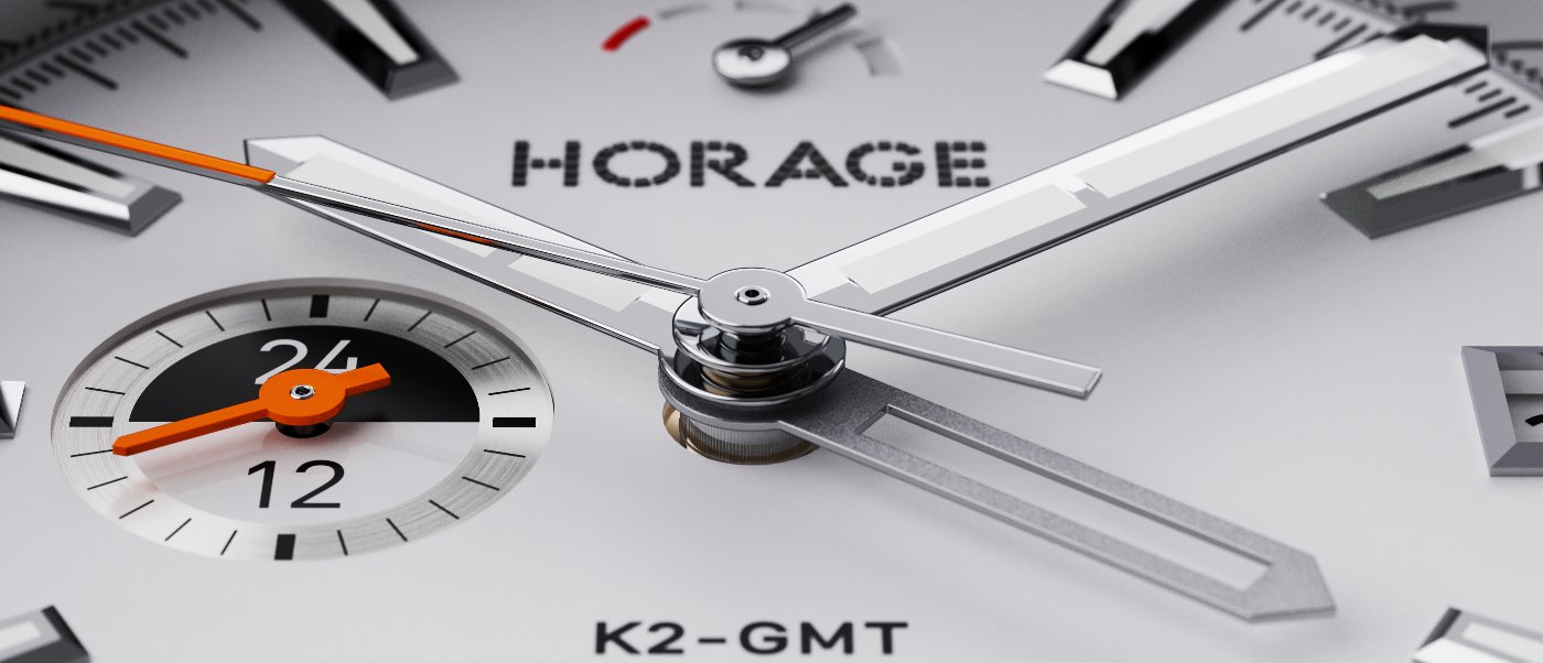 Horage announces a watch with micro-rotor and silicon hairspring