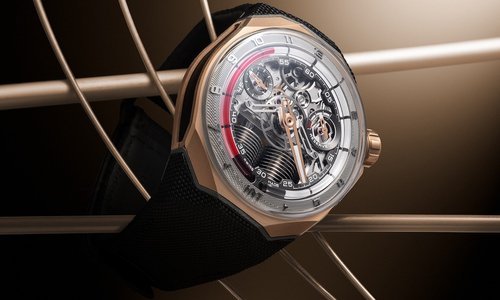 HYT S1 5N Gold Titanium Red: A Fluid Symphony in Scarlet