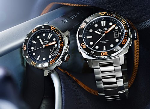 EXTREME DIVER 300 ORANGE by Alpina Genève