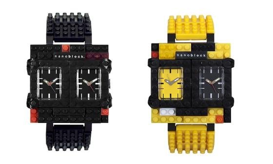Nanoblock Time, the true DIY watches