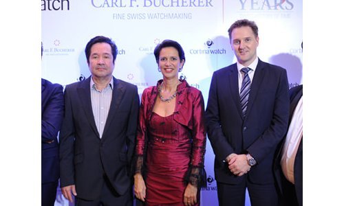 Carl F. Bucherer joins forces with Cortina Watch Thailand