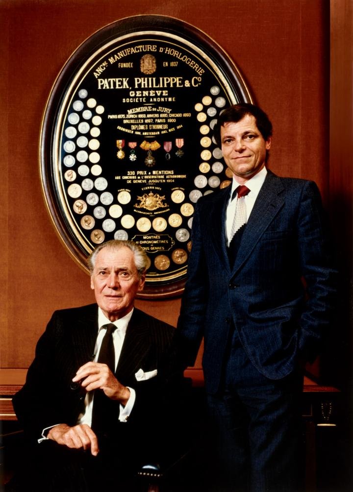Henri and Philippe Stern in 1989