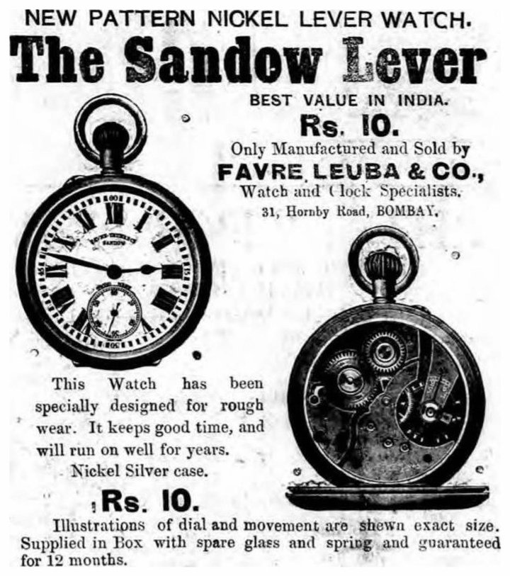 A history of Swiss watches in India