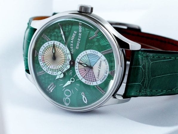 Alexander Shorokhoff Emotio Due returns in emerald green limited edition