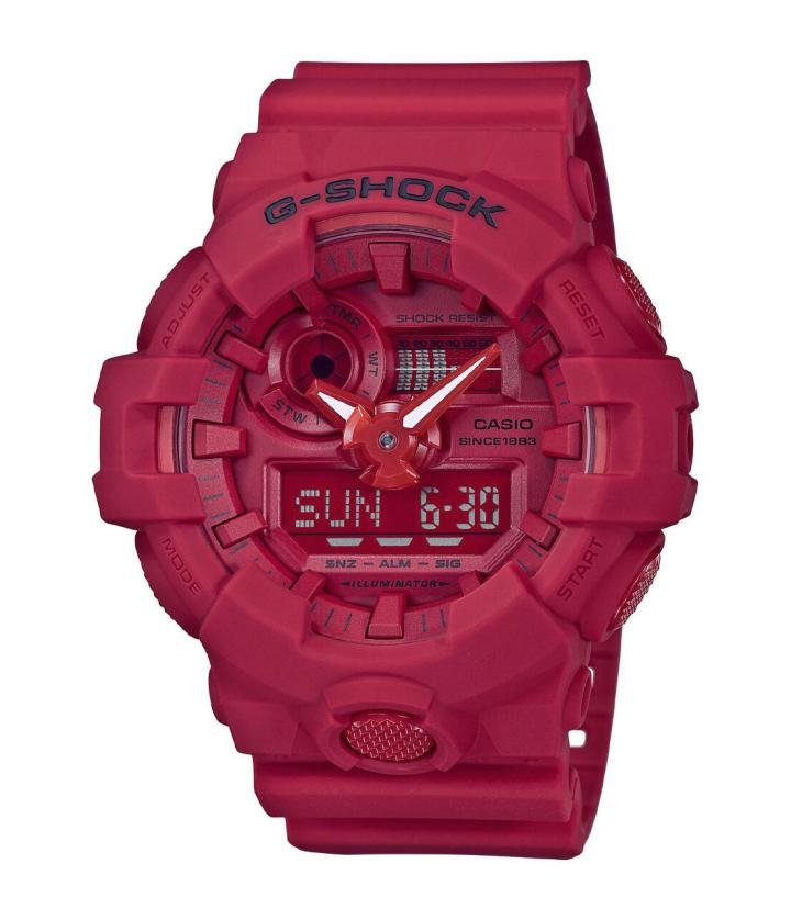 CASIO G-SHOCK RED OUT