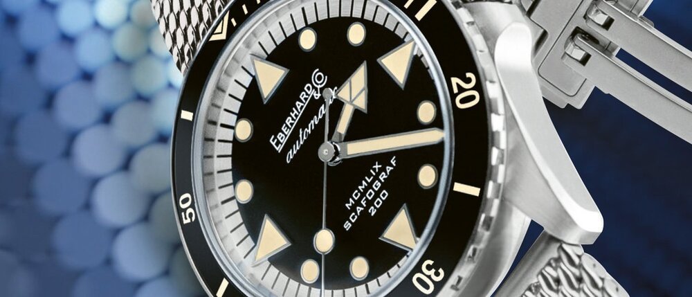 Eberhard & Co. Scafograf 200 MCMLIX: underwater heritage