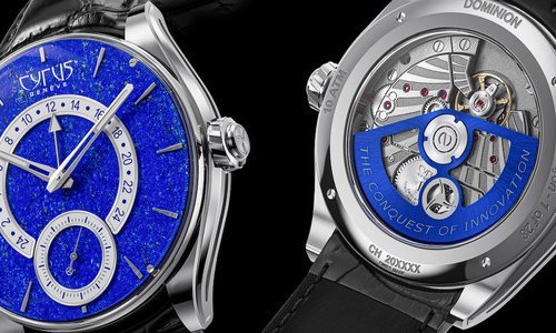 Cyrus Geneve unveils the Dominion Lapis Blue GMT