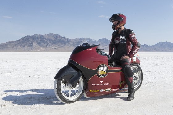 Baume & Mercier Honors Racing Legend Burt Munro