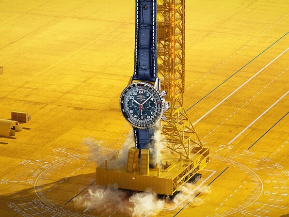 Breitling Navitimer Cosmonaute Artemis II with meteorite dial