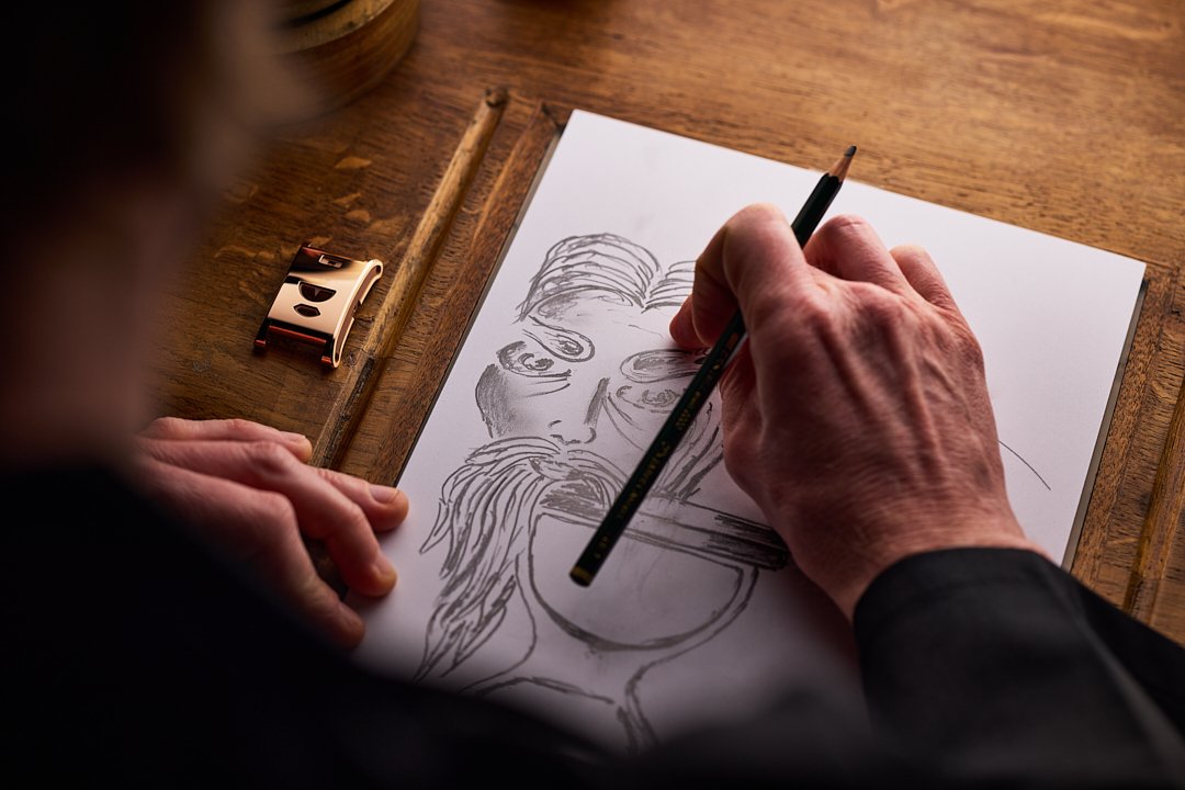 Chronoswiss Neo Digiteur Chronos - time carved in gold