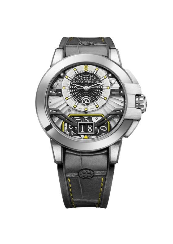 Up for auction: the Harry Winston Ocean Big Date Only Watch 