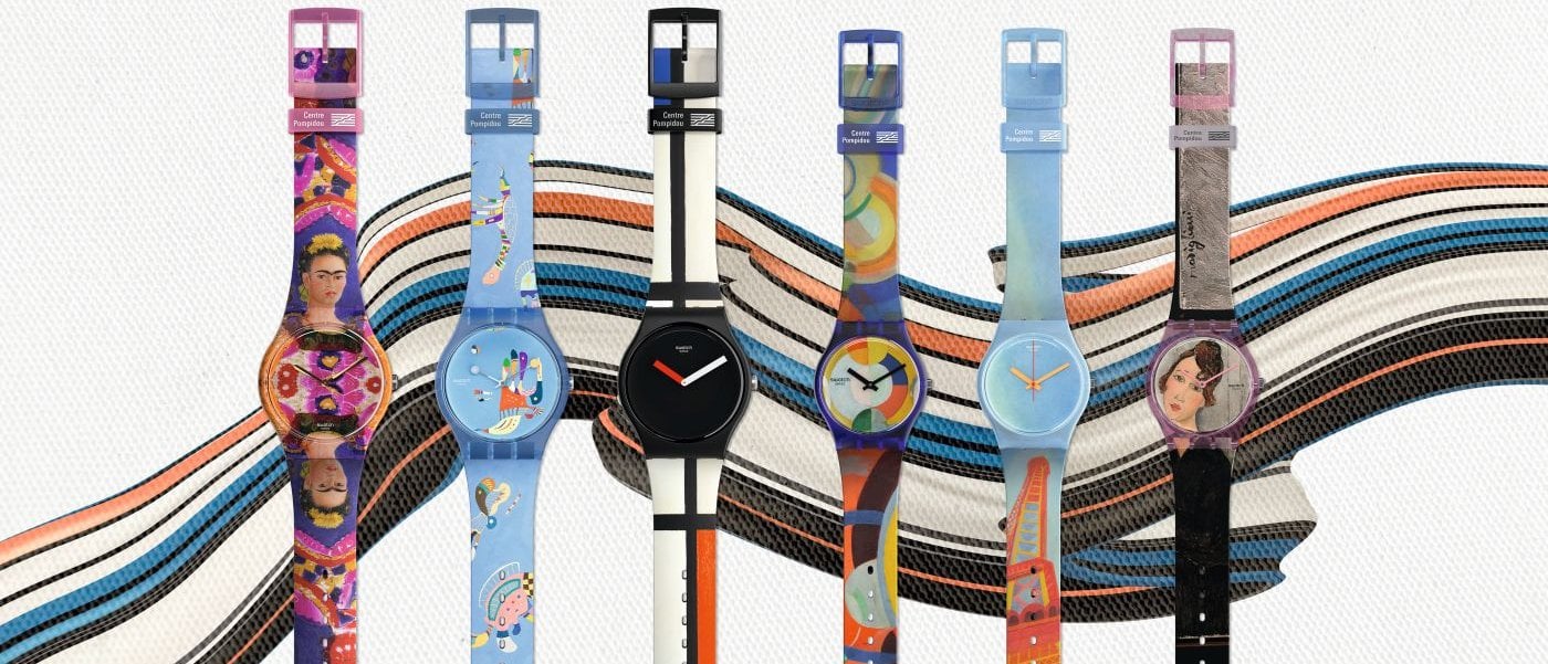 Presenting the Swatch X Centre Pompidou Collection