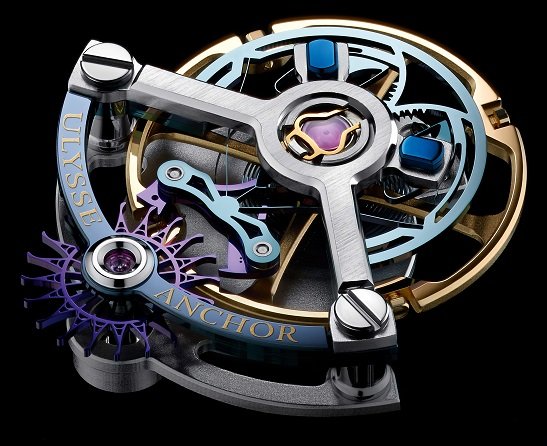 Ulysse Anchor Tourbillon, full of depth