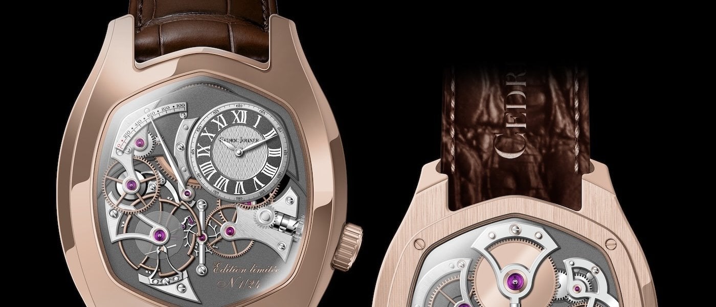 Introducing Cédric Johner's original watchmaking