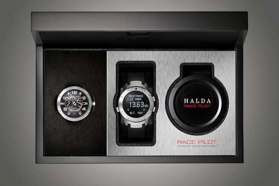 Halda's Race Pilot Trackmaster, a 2-in-1 timepiece