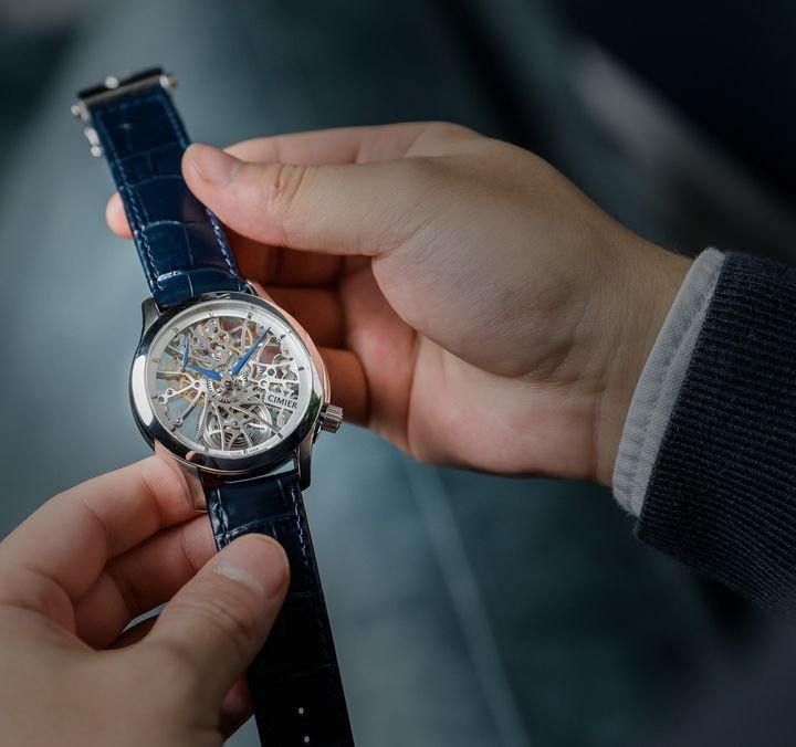 Swatch surprises with luxury-edition 'Diaphane One Turning Gold'