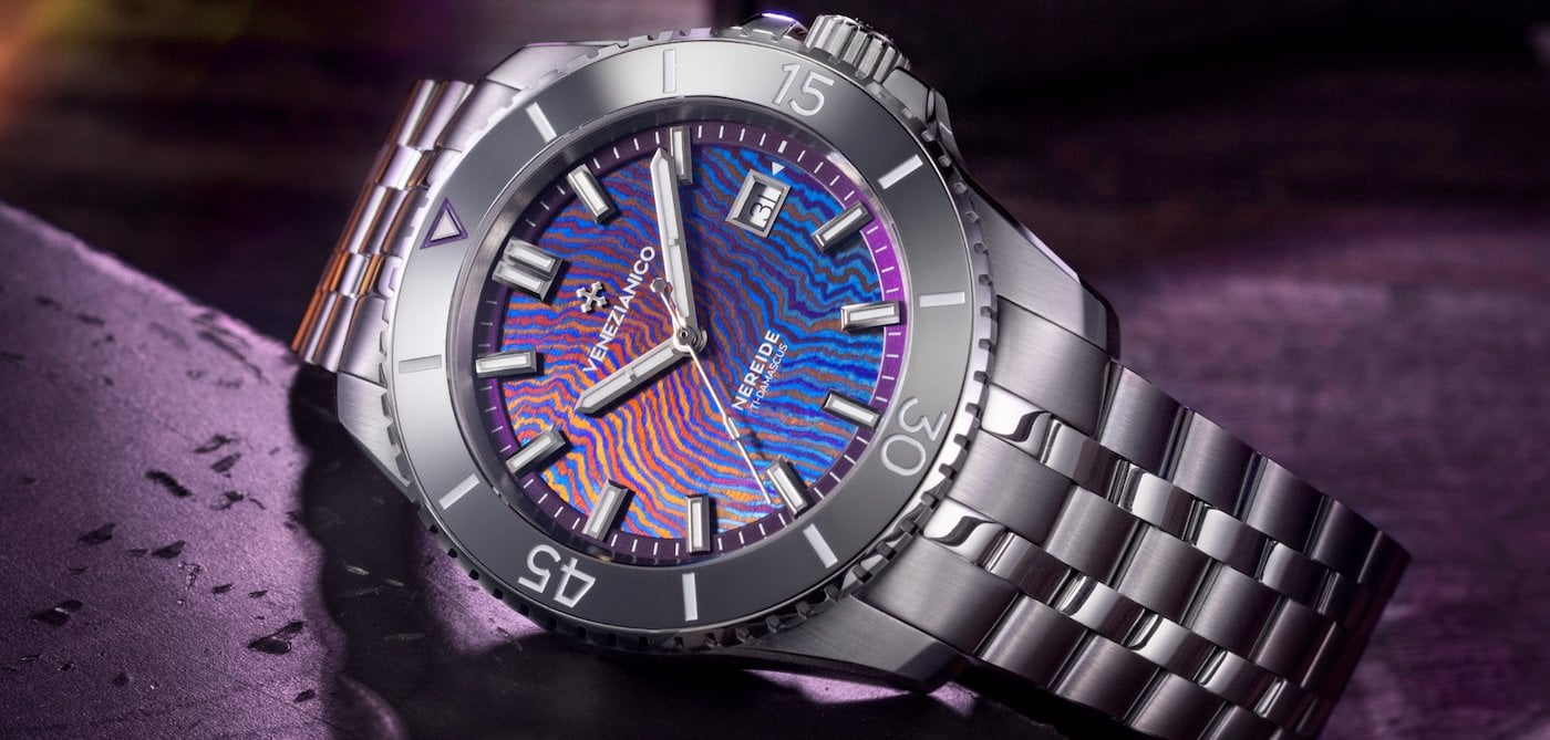 Venezianico unveils the Nereide Ti-Damascus, a titanium masterpiece