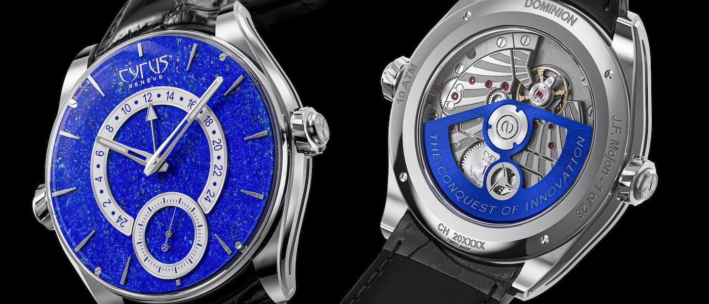 Cyrus Geneve unveils the Dominion Lapis Blue GMT