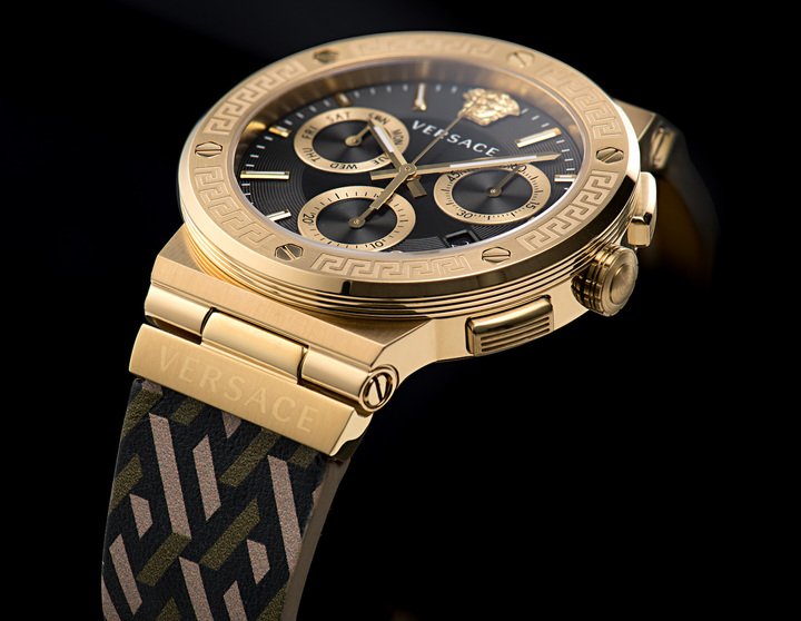 Presenting the new Versace Greca Logo Chrono