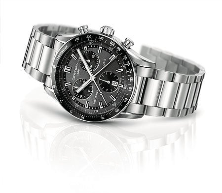 Certina's new quartz chronometer-chronograph 