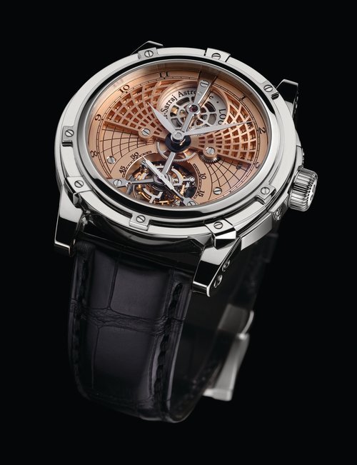 Louis Moinet introduces Derrick Gaz, an incredible timepiece that