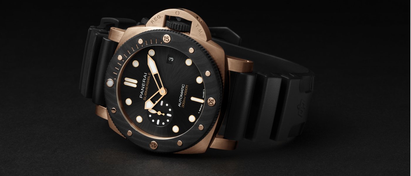 Panerai launches the Submersible Goldtech™ OroCarbo 44mm 