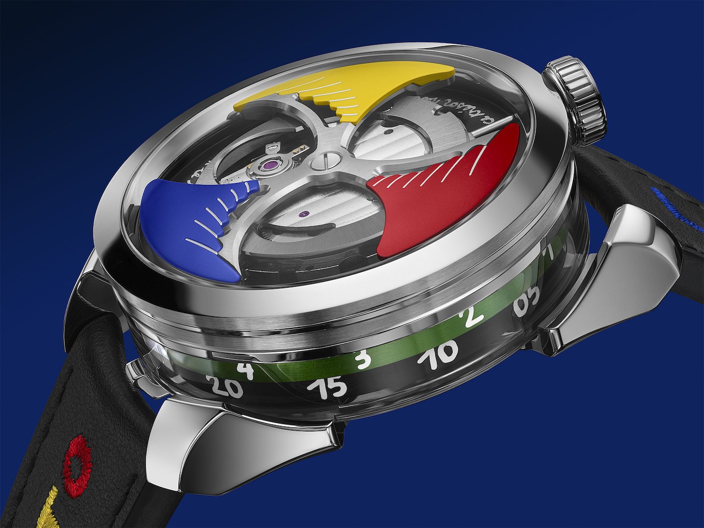 M.A.D.Editions' first collaboration watch with Jean Charles de Castelbajac